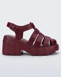 Ankle Strap|Platforms*Melissa Megan Maroon