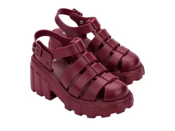 Ankle Strap|Platforms*Melissa Megan Maroon
