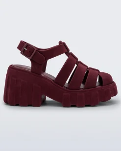 Ankle Strap|Platform*Melissa Megan Velvet