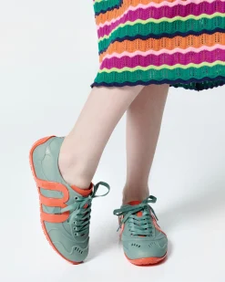 Sneakers*Melissa Motion Orange/Green