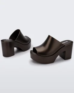 Platforms|Heels*Melissa Mule Hype Bronze