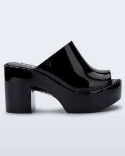 Platforms|Heels*Melissa Mule Hype Black