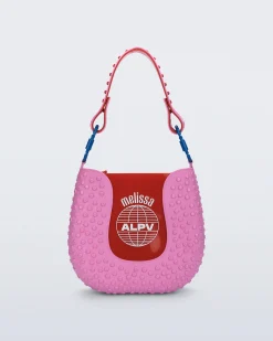 Handbags*Melissa Nina Bag Pink/Red