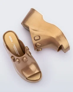 Platforms|Mules*Melissa Patty Stones