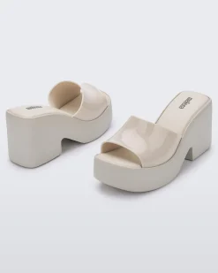 Platform|Sandals*Melissa Posh Light Beige