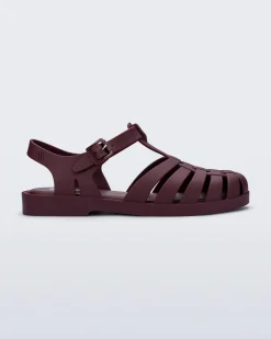 Ankle Strap*Melissa Possession Matte Burgundy