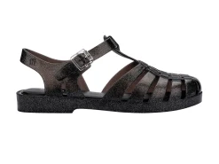 Ankle Strap*Melissa Possession Glitter Black