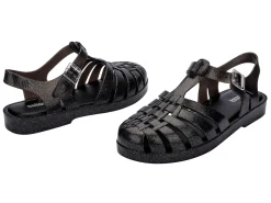 Ankle Strap*Melissa Possession Glitter Black