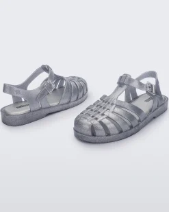 Ankle Strap*Melissa Possession Glitter Clear