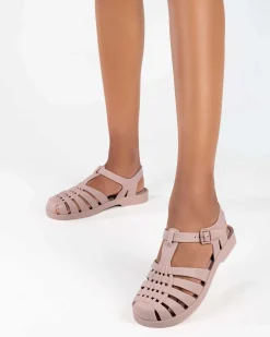 Ankle Strap*Melissa Possession Matte Light Pink