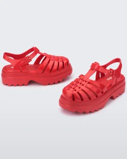 Ankle Strap|Platform*Melissa Possession Platform II Red