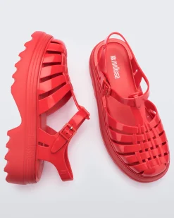 Ankle Strap|Platform*Melissa Possession Platform II Red