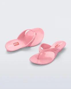 Flip Flops*Melissa Quantum Flip Flop Pink
