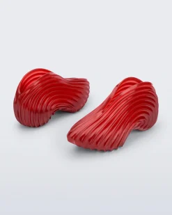 Sneakers*Melissa Quantum Sneaker Transparent Red