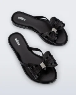 Flip Flops*Melissa Slim Flip Flop Black