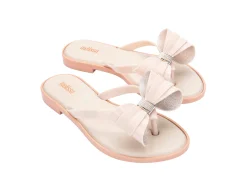 Flip Flops*Melissa Slim Flip Flop Light Beige