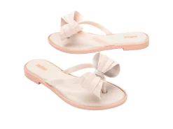 Flip Flops*Melissa Slim Flip Flop Light Beige