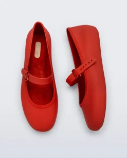 Ballet Flats*Melissa Soft Ballerina Red