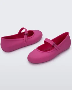 Ballet Flats*Melissa Soft Ballerina Dark Pink