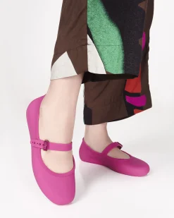 Ballet Flats*Melissa Soft Ballerina Dark Pink