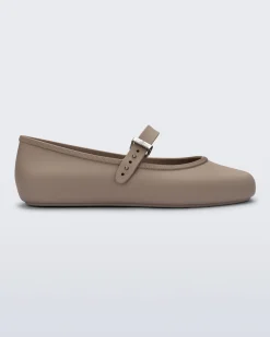 Ballet Flats*Melissa Soft Ballerina Dark Beige