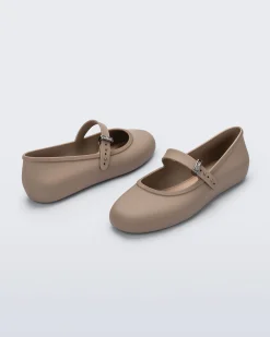 Ballet Flats*Melissa Soft Ballerina Dark Beige