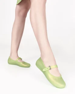 Ballet Flats*Melissa Soft Ballerina Green