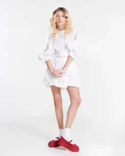 Platforms|Ballet Flats*Melissa Soft Ballerina Platform Red