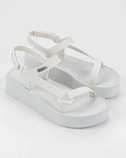 Ankle Strap|Platform*Melissa Sun Downtown Platform White