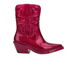 Boots*Melissa Texas Glitter Pink