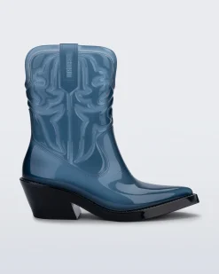 Boots*Melissa Texas Transparent Blue