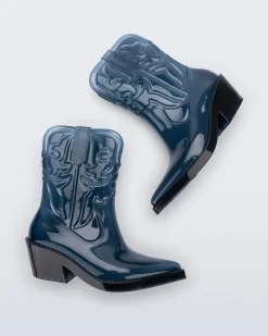 Boots*Melissa Texas Transparent Blue