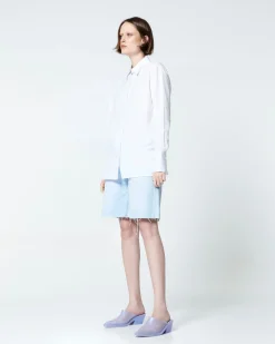 Heels|Mules*Melissa Texas Mule Pearly Blue