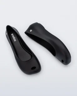 Ballet Flats*Melissa Ultragirl Futura Black