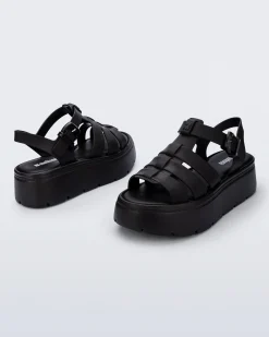 Ankle Strap|Platform*Melissa Up Platform Black