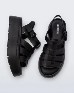 Ankle Strap|Platform*Melissa Up Platform Black