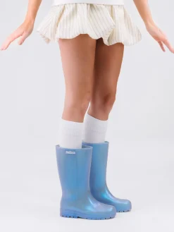 Boots|Rain*Melissa Welly Pearly Blue