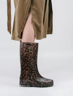 Boots|Rain*Melissa Welly Brown/Black