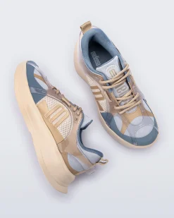 Sneakers*Melissa X Beat Beige/Blue
