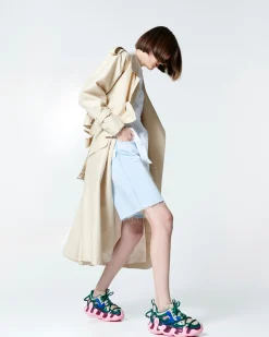 Sneakers*Melissa X Icon Pink/Beige/Green